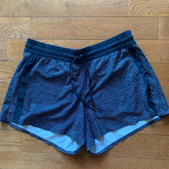 💙ATHLETA HIGH RISE BAJA SHORTS-NAVY BLUE/WHITE 💙 - Picture 2 of 9